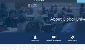 
							         About Global University								  
							    