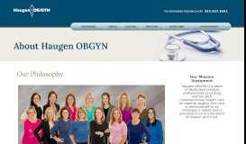 
							         About Haugen OBGYN - Haugen OB/GYN Associates								  
							    