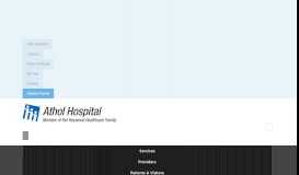 
							         About Heywood Healthcare - Athol Hospital								  
							    