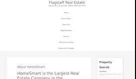 
							         About HomeSmart - Flagstaff Real Estate								  
							    
