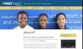 
							         About HT – Holy Trinity								  
							    