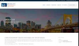 
							         About - Hurley Insurance Brokers | Pittsburgh, PA								  
							    