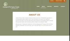 
							         About | Intown Primary Care								  
							    