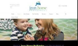 
							         About - Iron Horse Pediatrics								  
							    