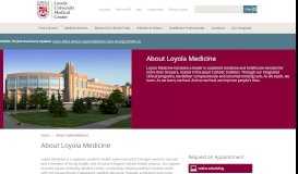 
							         About Loyola Medicine | Loyola Medicine								  
							    