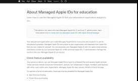
							         About Managed Apple IDs for education - Apple Support								  
							    