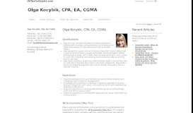
							         About Me - USTaxforExpats.com | Olga Kocybik, CPA > Home								  
							    