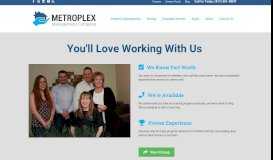 
							         About - Metroplex Management								  
							    