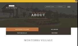 
							         About | Monterra Village Apartments | Fort Worth, TX								  
							    