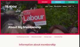
							         About my membership of the Labour Party								  
							    