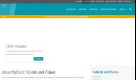 
							         About MyChart: Patients and Visitors - CHI Franciscan								  
							    