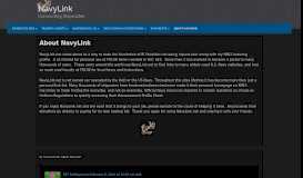 
							         About NavyLink | NavyLink								  
							    