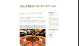 
							         About Notthingham Casinoslive casino Archives - About Notthingham ...								  
							    