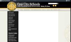 
							         About OCS | Opp City Schools								  
							    
