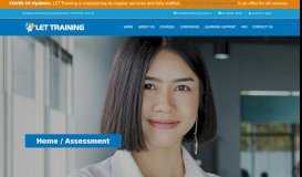 
							         About Online Assessments | LET Training | Online Training ...								  
							    
