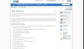 
							         About OnlineSBI - State Bank of India - Personal Banking								  
							    