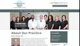 
							         About Our Practice - Johns Creek Specialist Center								  
							    
