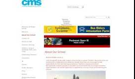 
							         About Our School - CMS School Web SitesCurrently selected								  
							    