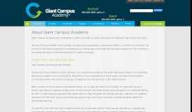 
							         About Our School | Giant Campus Academy								  
							    