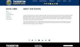
							         About Our School - Tuckerton Elementary School								  
							    