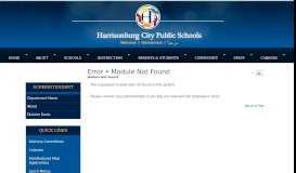 
							         About • Page - Harrisonburg City Public Schools								  
							    