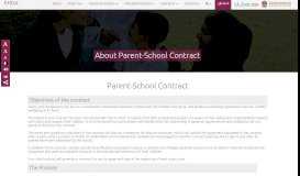 
							         About Parent-School Contract								  
							    