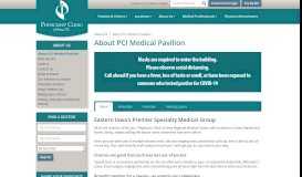 
							         About PCI Medical Pavilion | Physicians' Clinic of Iowa, P.C.								  
							    