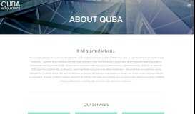 
							         About — Quba Accountants								  
							    