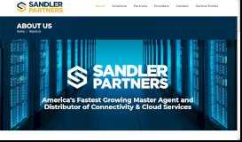 
							         About | Sandler Partners: Telecom and Cloud Master Agent								  
							    