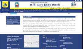 
							         About S.B.Patil Public School (SBPPS), Ravet | Pimpri ...								  
							    