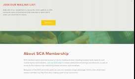 
							         About SCA Membership — Specialty Coffee Association								  
							    