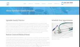 
							         About - Spindale Family Practice								  
							    