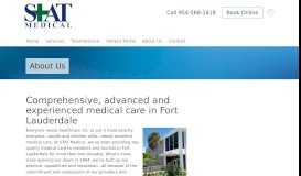 
							         About STAT Medical in Fort Lauderdale, Florida								  
							    