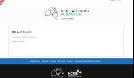 
							         About - The Australian Microbiome Initiative - Organizations - data ...								  
							    