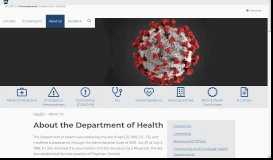 
							         About the Department of Health - Pennsylvania Department of Health								  
							    