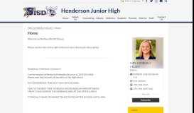 
							         About the Director – MRS. KIMBERLY KELSEY – Henderson Junior ...								  
							    
