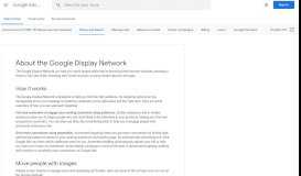 
							         About the Google Display Network - Google Ads Help								  
							    