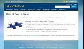 
							         About the iMpact Web Portal - University of Michigan								  
							    