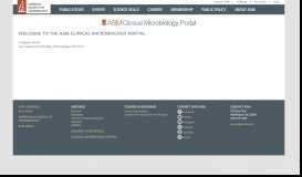 
							         About the Portal - ASM Clinical Microbiology Portal - American Society ...								  
							    