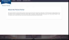 
							         About the Portal - Badminton Parent Portal								  
							    