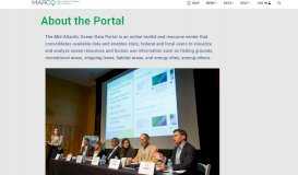 
							         About the Portal - Mid-Atlantic Ocean Data Portal								  
							    