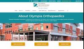 
							         About the Practice | Olympia Orthopaedic Associates								  
							    