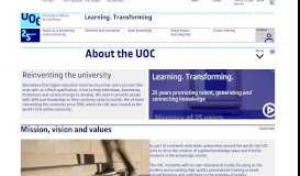 
							         About the UOC - UOC (Universitat Oberta de Catalunya)								  
							    