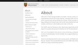 
							         About – Tudor Grange Academy Worcester								  
							    