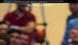 
							         About Us - AIESEC Partner Opportunities Portal								  
							    