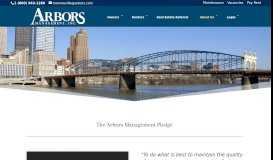 
							         About Us - Arbors Management Inc								  
							    