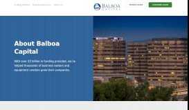 
							         About Us | Balboa Capital								  
							    