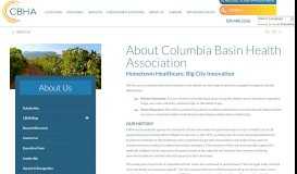 
							         About Us - Columbia Basin Health Association								  
							    