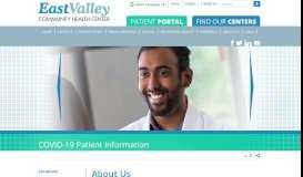 
							         About Us - East Valley Community Health Center								  
							    