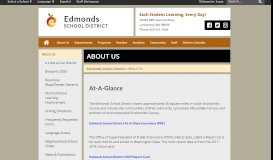 
							         About Us - Edmonds School District								  
							    